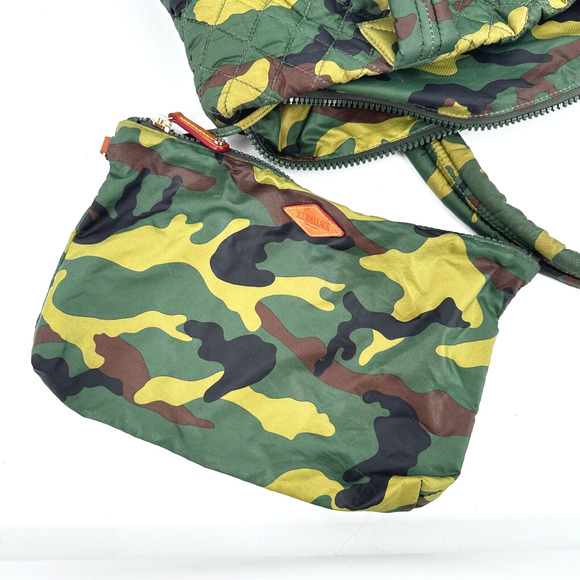MZ Wallace Camouflage Tote Bag - Green, Brown, Black medium - Picture 7 of 7
